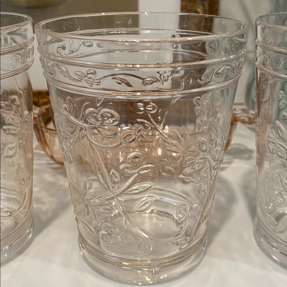 Set of 8 Opalhouse Floral Plastic Tumblers - Picture 4 of 5